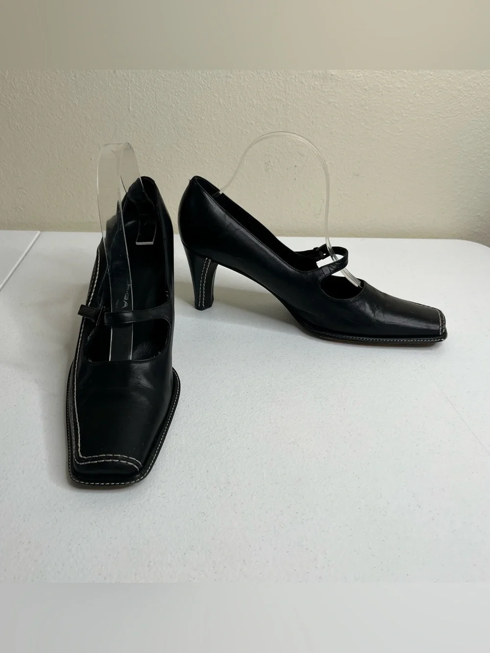 via spiga dress shoes Mens Via Spiga "Laconi" Dress Shoes Size 9.5 Black Leather Italy